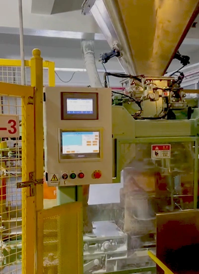 Автоматическая система фасовки гранул ПВХ