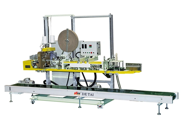 Конвейерный запайщик бумажных мешков с функцией зашивания